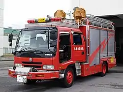 ポンプを装備し後部クレーンを装備していないII型市原市消防局