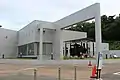 野外展示のSL「くろひめ号」