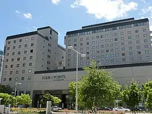 フォーポイントバイシェラトン函館外観(2018年5月)