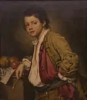 若い画家の肖像画　(1732)  アッカデミア・カッラーラ