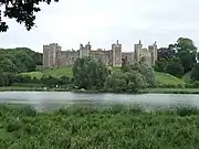 フラムリンガム城外壁
