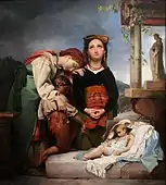 病気の子供 (1844)