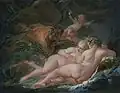 フランソワ・ブーシェ『パンとシュリンクス』（1759年）