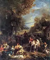 Le Repas de chasse(1723)