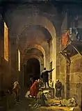 フランソワ・マリウス・グラネ『刑務所のステラ』1810年。油彩、キャンバス、194×144cm。プーシキン美術館