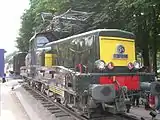 シャンゼリゼ通りに展示されたBB-12125号機(2003年撮影)