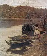 海辺のボート(1892/1893)