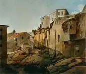 『ローマのタルペーイアの岩』(1780) 大英博物館
