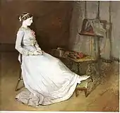 フランチェスカ・ヴィダルの肖像画 (1909)