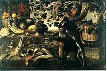 「四季」の寓意画から「秋」(1638年:セビーリャ美術館)