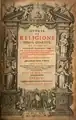 Operis de religione (1625).
