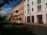 旧型電車の一部は動態保存が行われている（2013年撮影）