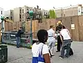 駅の入口階段