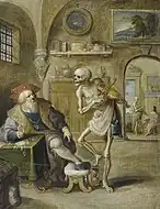 バイオリンを弾く死(c.1625)