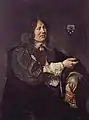 Portrait of Stephanus Geeraerdts (1648年-1650年頃) フランス・ハルス