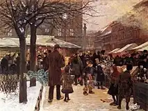 「ベルリンのクリスマスの市場」 (1893)