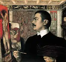 フランツ・フォン・シュトゥック自画像