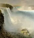 『ナイアガラの滝、アメリカ側から（Niagara Falls, from the American Side）』（1867年）