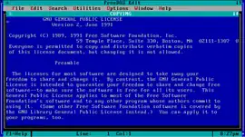 FreeDOS booting screen shot