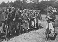 第一次世界大戦初期の仏軍ズアーブ兵。