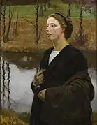 風景と女性 (1910)