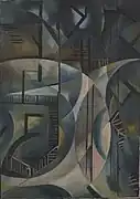 公園の風景 (1920)Yale University Art Gallery蔵