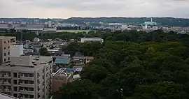 宮町の遠景