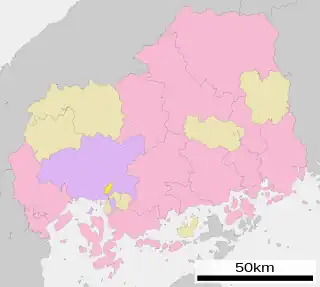 府中町位置図