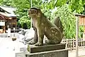 狛犬（阿、調布市指定文化財）