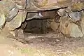 羨道（玄室方向）