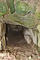 2号墳 羨道（玄室方向）