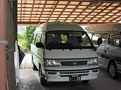 乗合タクシーの車両