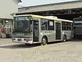 ノンステップバス E7952ぐりんぱのラッピングとLED方向幕に変更の後現在は廃車