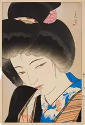 「婦女四題」より『雪もよひ』