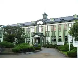 埼玉県立深谷商業高等学校記念館（小橋姉妹が通う東京の高等女学校）