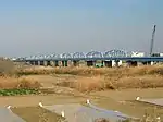 右岸西側から