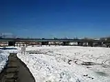右岸下流側から