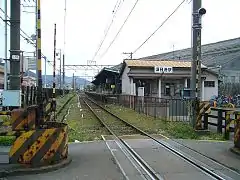 駅舎と構内