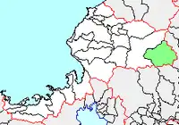 旧:和泉村の位置