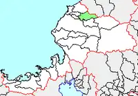 旧・丸岡町の位置