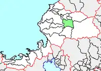 旧・美山町の位置