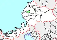 旧・清水町の位置