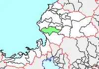 旧・武生市の位置