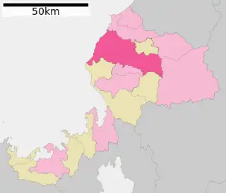 福井市位置図