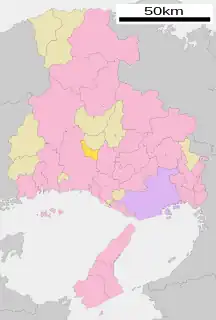 福崎町位置図