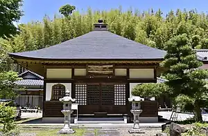 福泉寺の本堂（茨城県鉾田市）