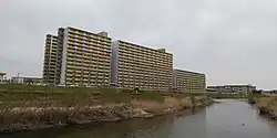 福重団地(室見川より)