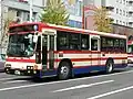 福島交通。川崎鶴見臨港バスから移籍 KC-LV380L