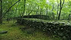 霞堤と森林（福島県水林自然林）