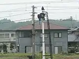 腕木式信号機（2005年8月3日）